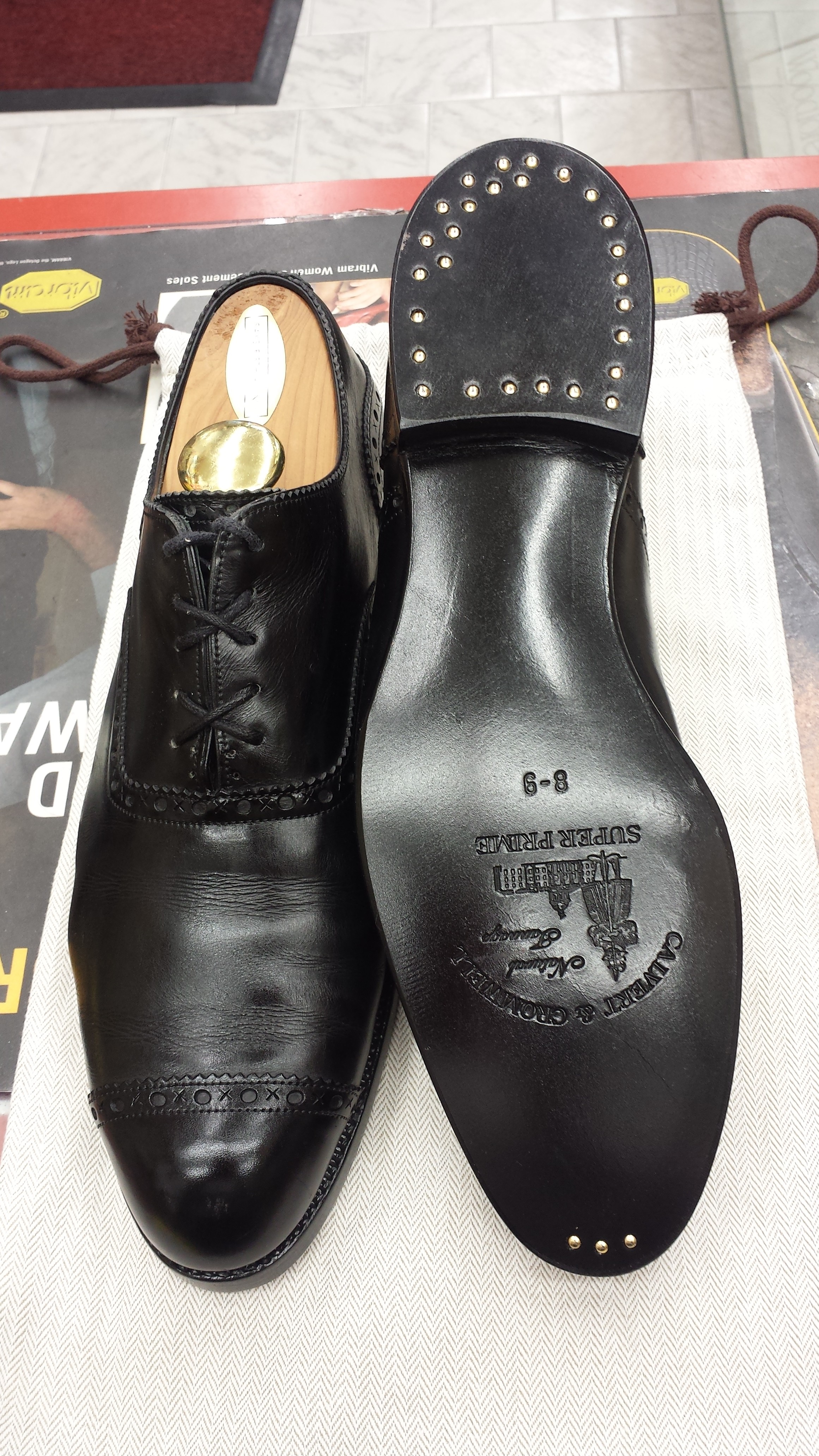 resoling leather shoes