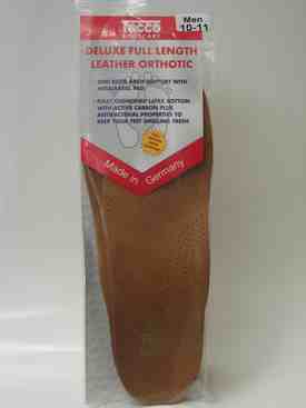 Tacco Leather Orthotic full length